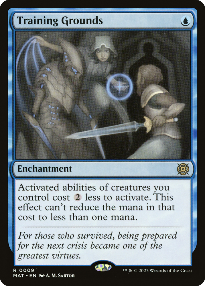 Training Grounds [March of the Machine: The Aftermath] Magic: The Gathering