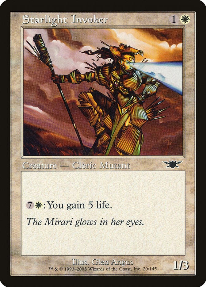 Starlight Invoker [Legions] Magic: The Gathering