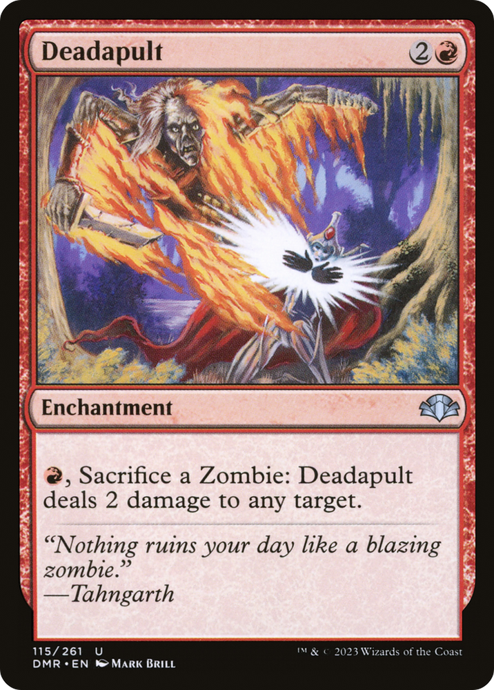 Deadapult [Dominaria Remastered] Magic: The Gathering