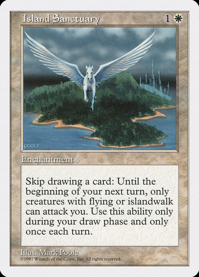 Island Sanctuary [Fifth Edition] Magic: The Gathering