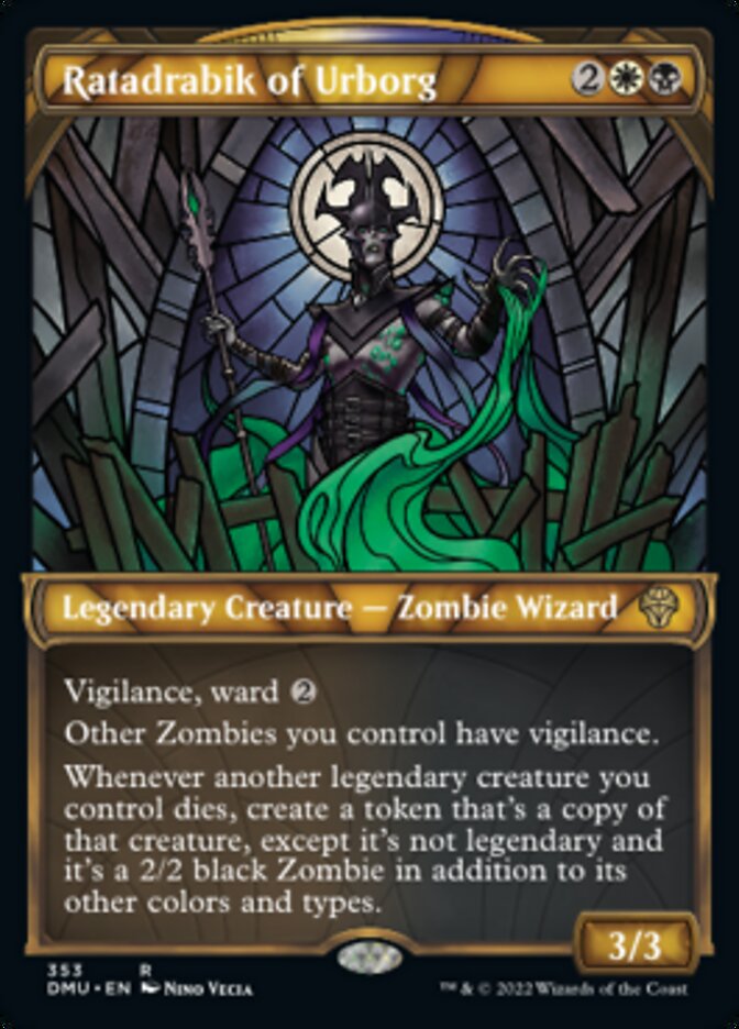 Ratadrabik of Urborg (Showcase Textured) [Dominaria United] Magic: The Gathering
