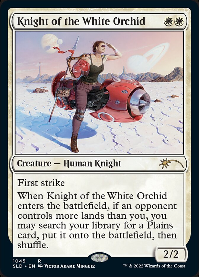 Knight of the White Orchid [Secret Lair Drop Series] Magic: The Gathering