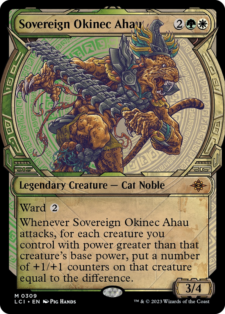 Sovereign Okinec Ahau (Showcase) [The Lost Caverns of Ixalan] Magic: The Gathering