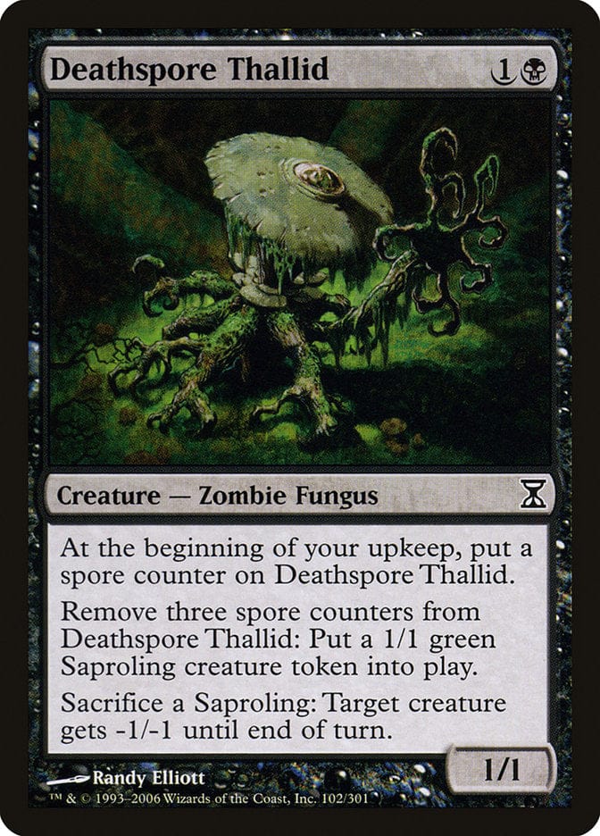 Deathspore Thallid [Time Spiral] Magic: The Gathering