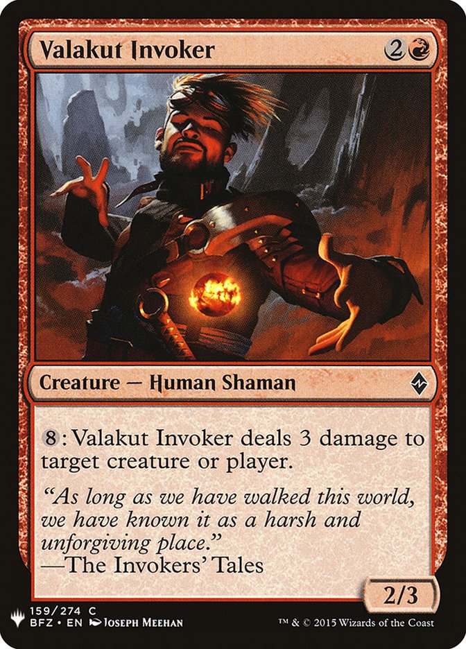 Valakut Invoker [Mystery Booster] Magic: The Gathering