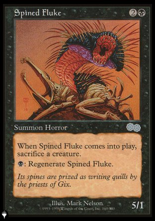 Spined Fluke [The List] Magic: The Gathering