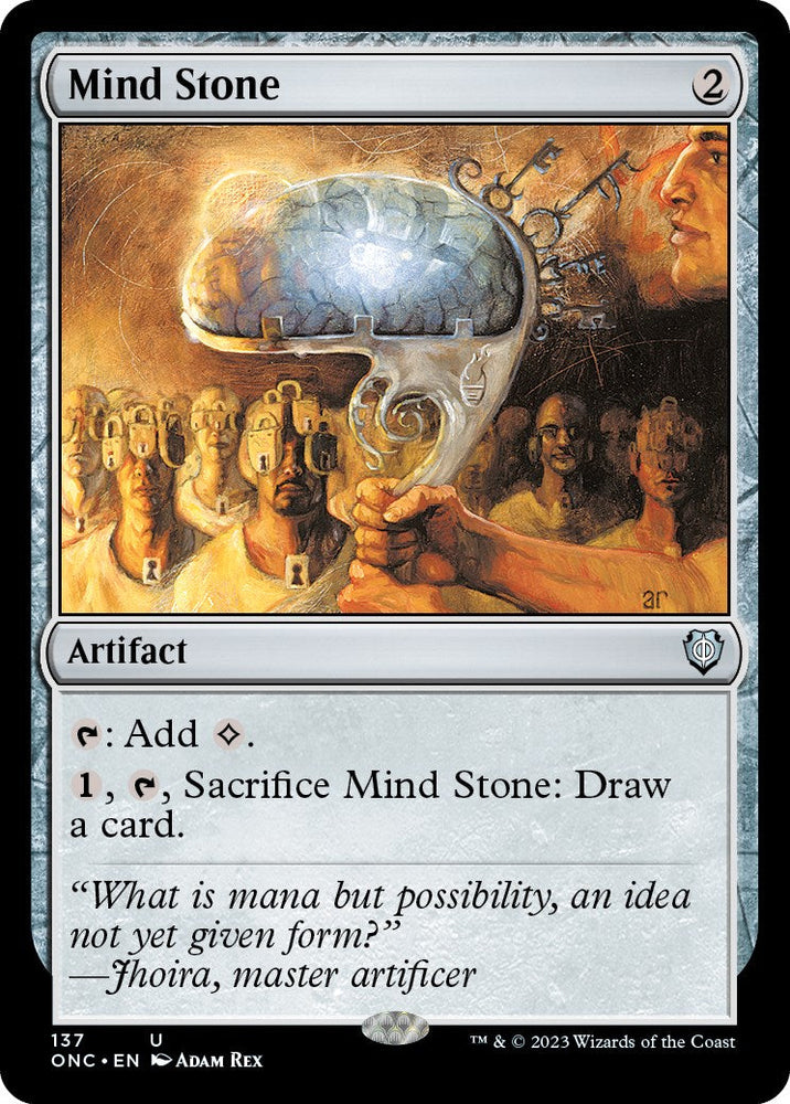 Mind Stone [Phyrexia: All Will Be One Commander] Magic: The Gathering