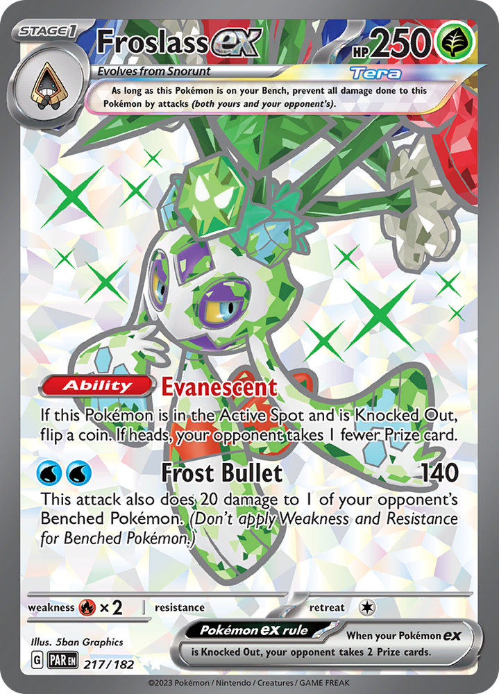 Froslass ex (217/182) [Scarlet & Violet: Paradox Rift] Pokémon