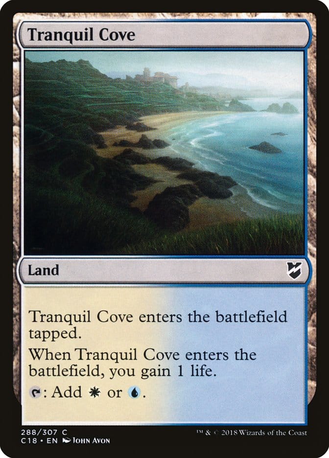 Tranquil Cove [Commander 2018] Magic: The Gathering