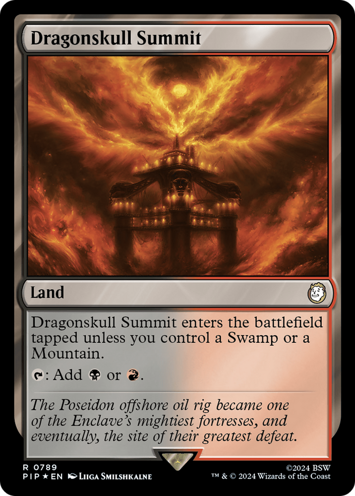 Dragonskull Summit (Surge Foil) [Fallout] Magic: The Gathering