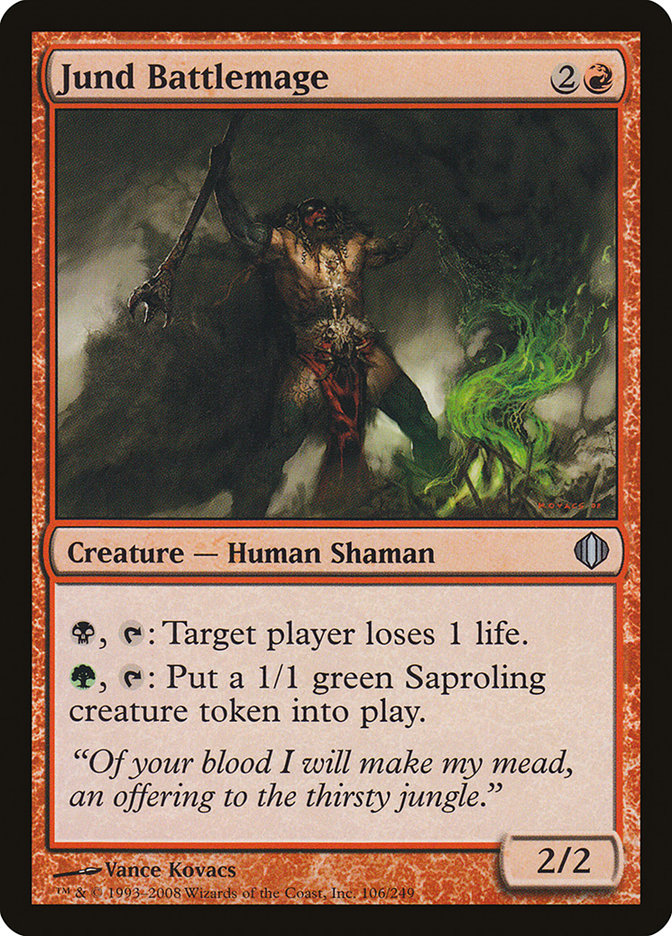 Jund Battlemage [Shards of Alara] Magic: The Gathering