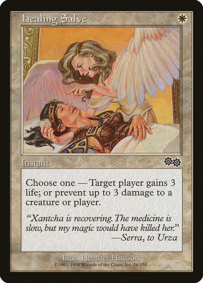 Healing Salve [Urza's Saga] Magic: The Gathering