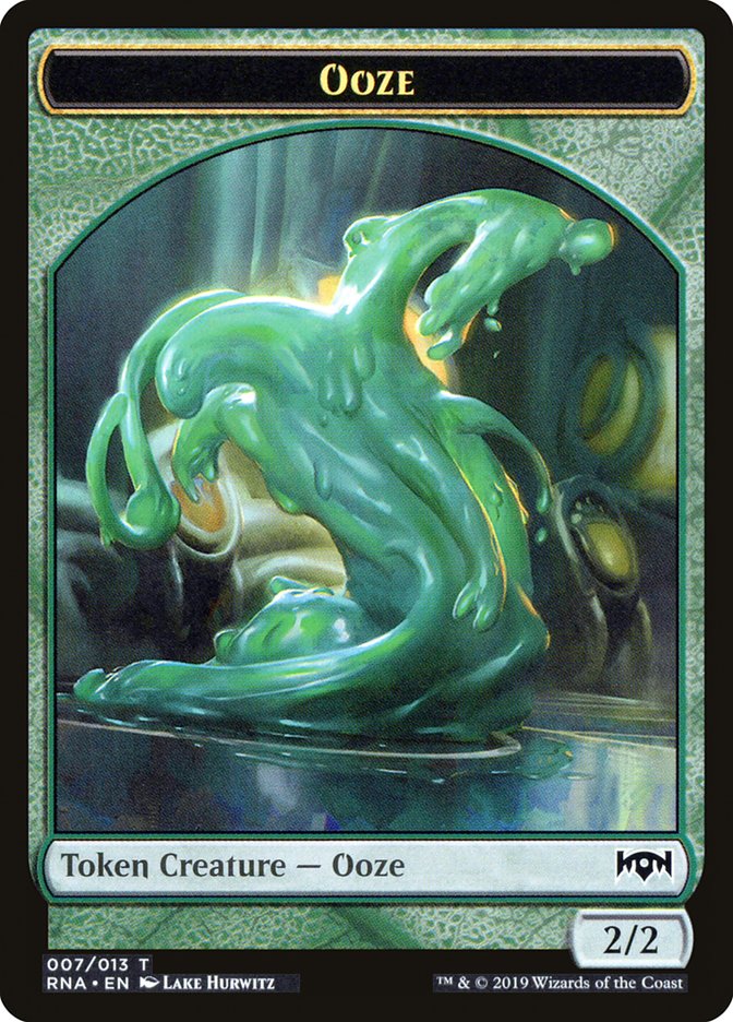 Ooze Token [Ravnica Allegiance Tokens] Magic: The Gathering