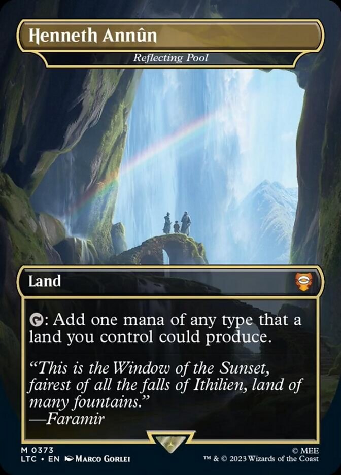 Henneth Annun - Reflecting Pool [The Lord of the Rings: Tales of Middle-Earth Commander] Magic: The Gathering