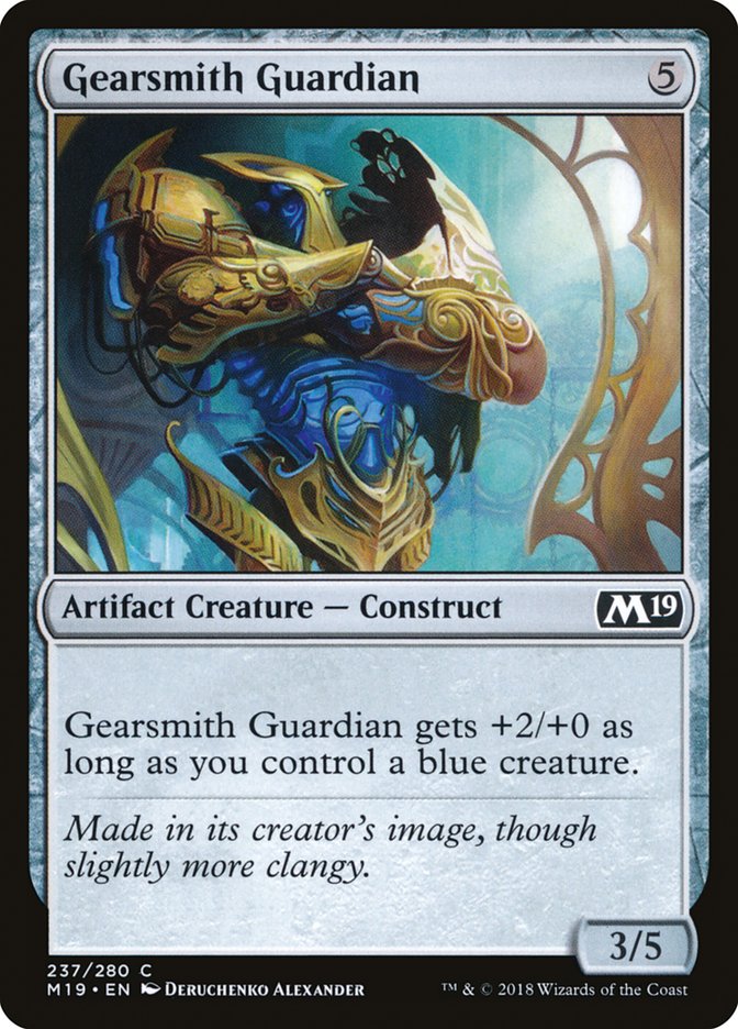 Gearsmith Guardian [Core Set 2019] Magic: The Gathering