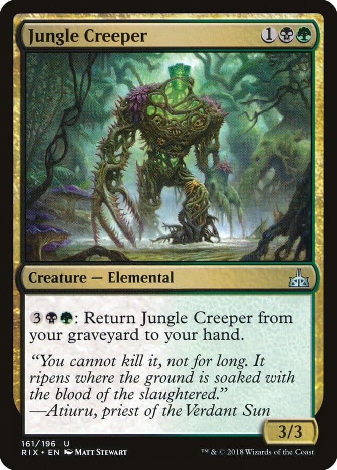 Jungle Creeper [Rivals of Ixalan] Magic: The Gathering