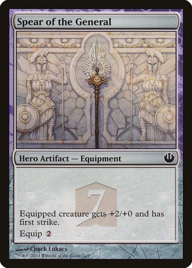 Spear of the General [Journey into Nyx Hero's Path] Magic: The Gathering