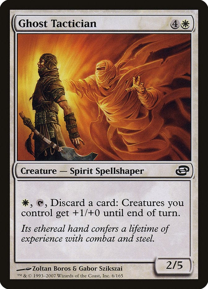 Ghost Tactician [Planar Chaos] Magic: The Gathering