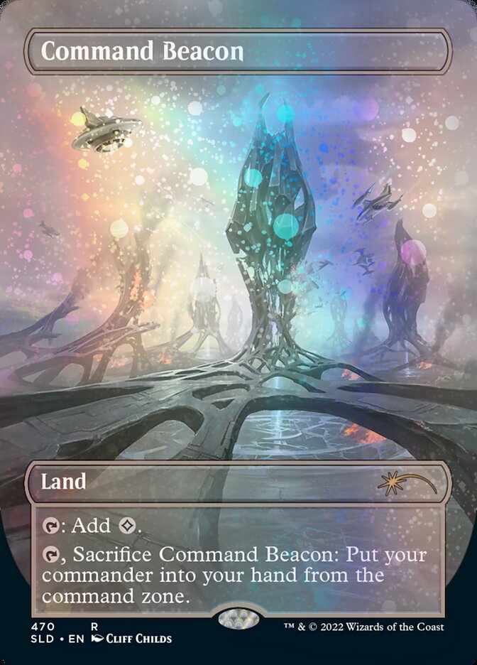 Command Beacon (Galaxy Foil) [Secret Lair Drop Series] Magic: The Gathering