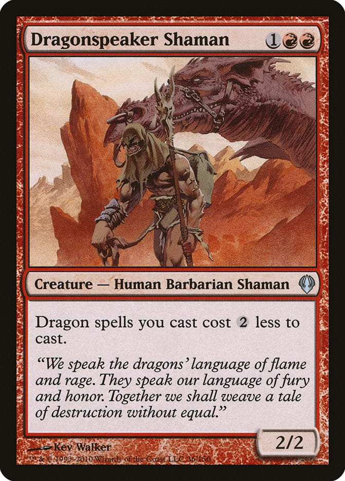 Dragonspeaker Shaman [Archenemy] Magic: The Gathering