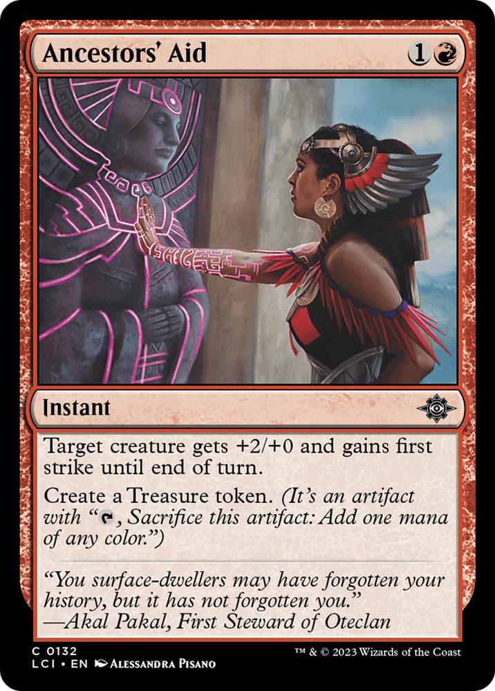 Ancestors' Aid [The Lost Caverns of Ixalan] Magic: The Gathering