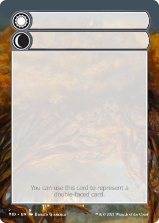 Helper Card (2/9) [Innistrad: Midnight Hunt Tokens] Magic: The Gathering