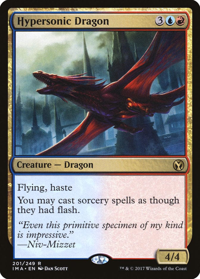 Hypersonic Dragon [Iconic Masters] Magic: The Gathering