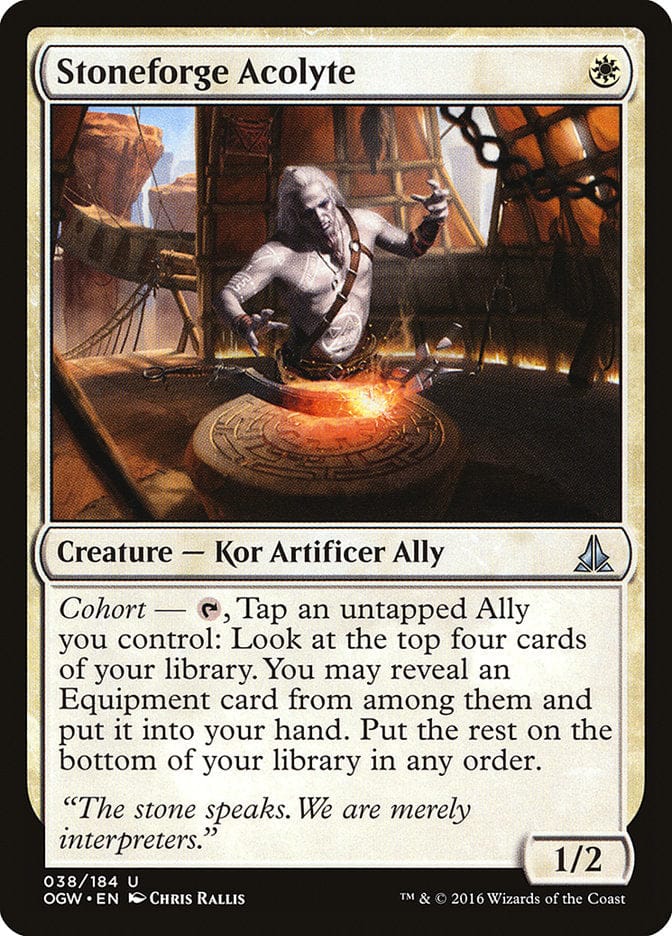 Stoneforge Acolyte [Oath of the Gatewatch] Magic: The Gathering