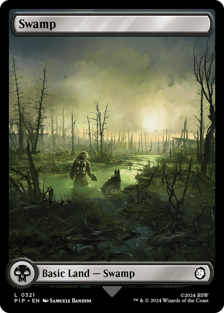 Swamp (0321) [Fallout] Magic: The Gathering