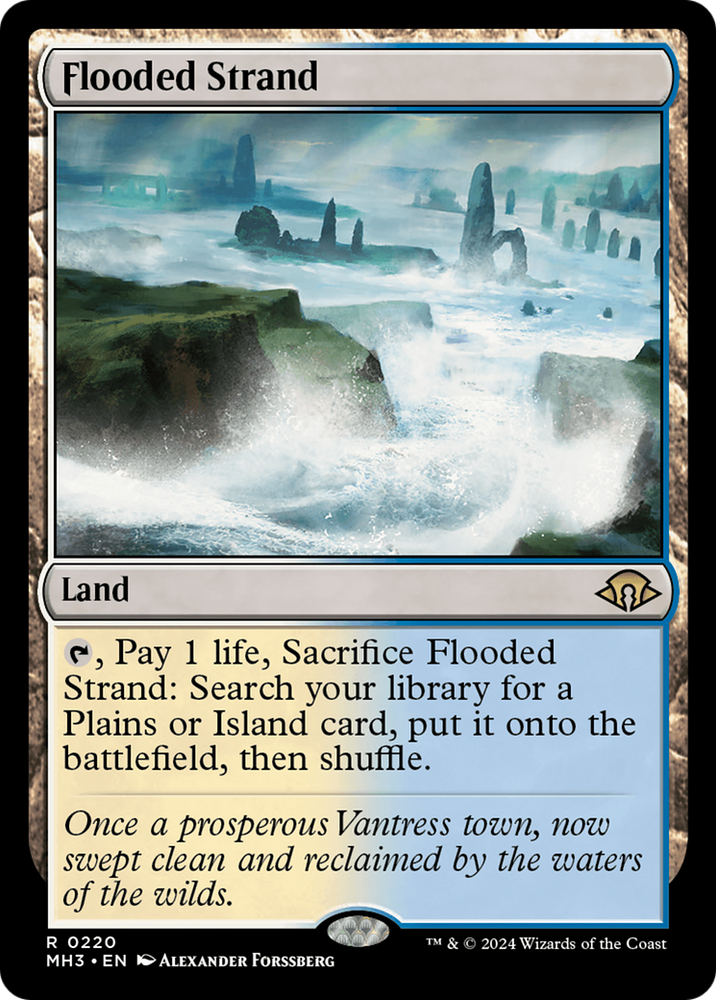 Flooded Strand [Modern Horizons 3] Magic: The Gathering