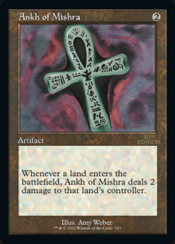 Ankh of Mishra (Retro) [30th Anniversary Edition] Magic: The Gathering