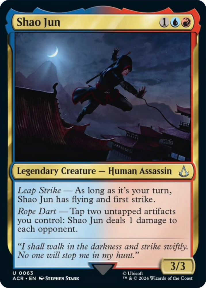 Shao Jun [Assassin's Creed] Magic: The Gathering