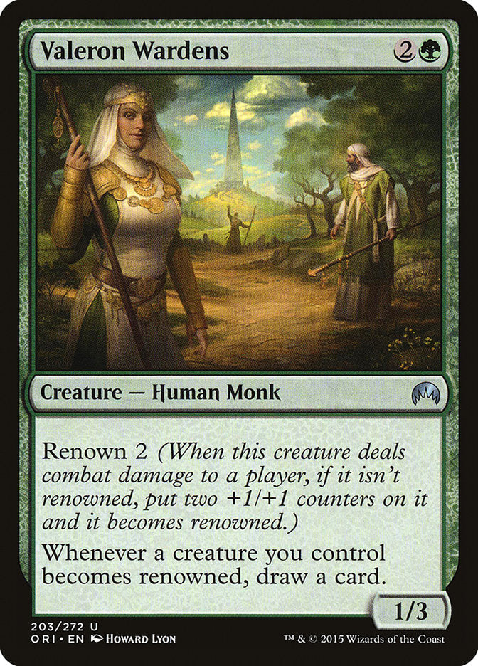 Valeron Wardens [Magic Origins] Magic: The Gathering
