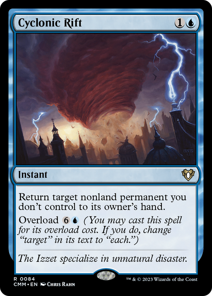 Cyclonic Rift [Commander Masters] Magic: The Gathering