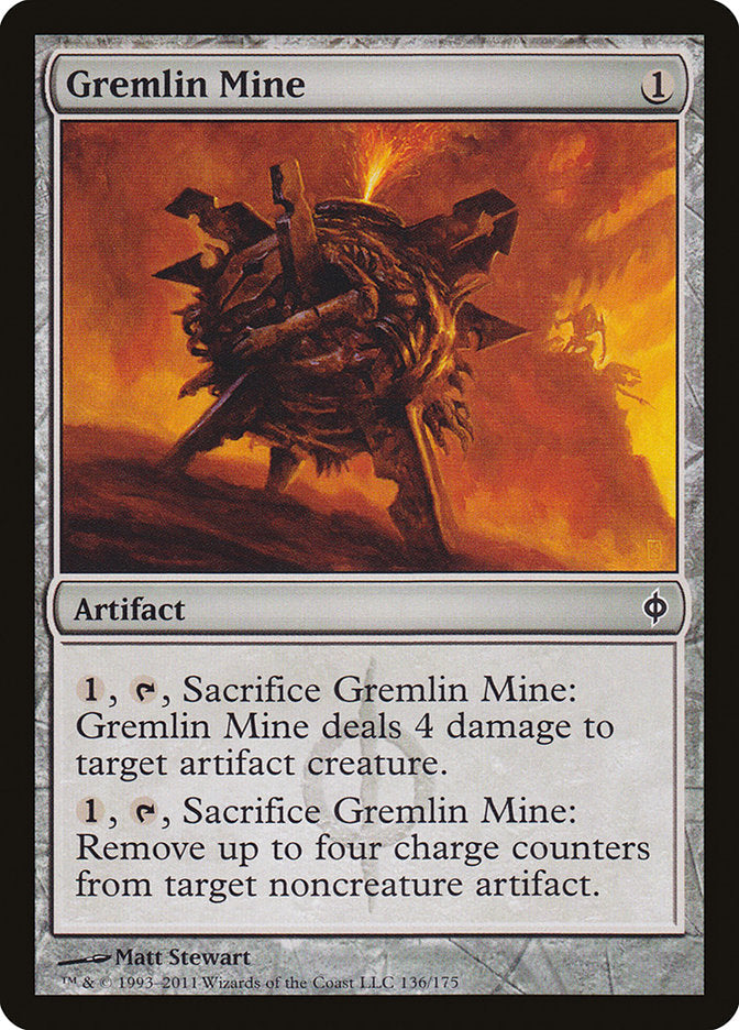 Gremlin Mine [New Phyrexia] Magic: The Gathering