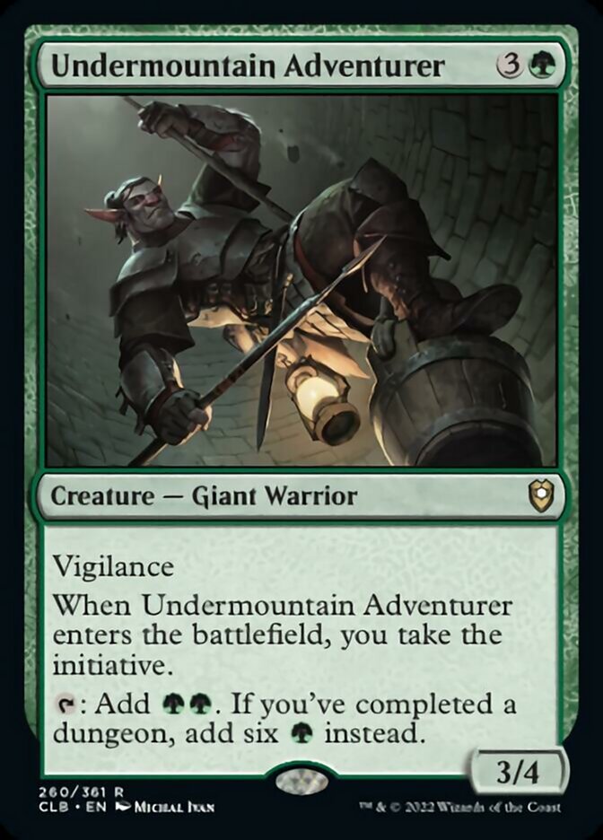 Undermountain Adventurer [Commander Legends: Battle for Baldur's Gate] Magic: The Gathering