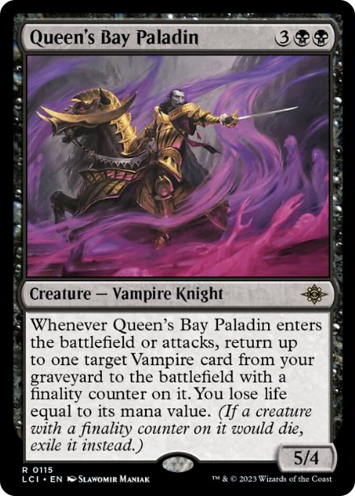 Queen's Bay Paladin [The Lost Caverns of Ixalan] Magic: The Gathering