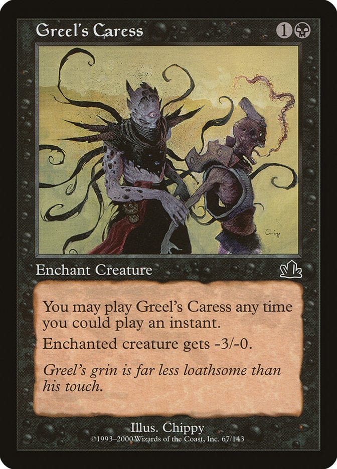 Greel's Caress [Prophecy] Magic: The Gathering