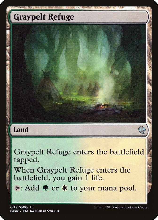Graypelt Refuge [Duel Decks: Zendikar vs. Eldrazi] Magic: The Gathering