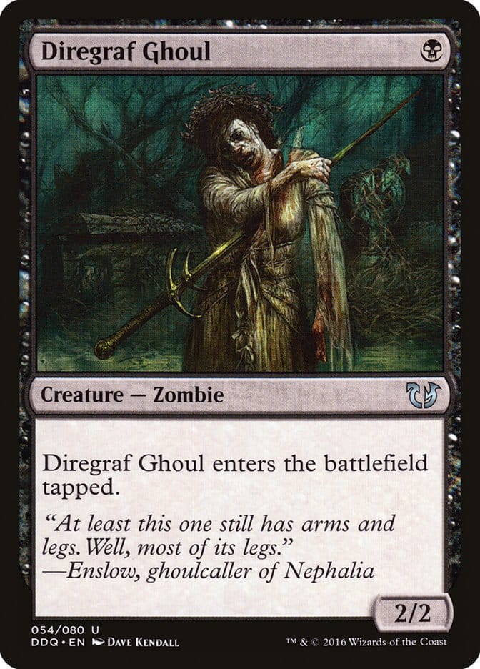Diregraf Ghoul [Duel Decks: Blessed vs. Cursed] Magic: The Gathering