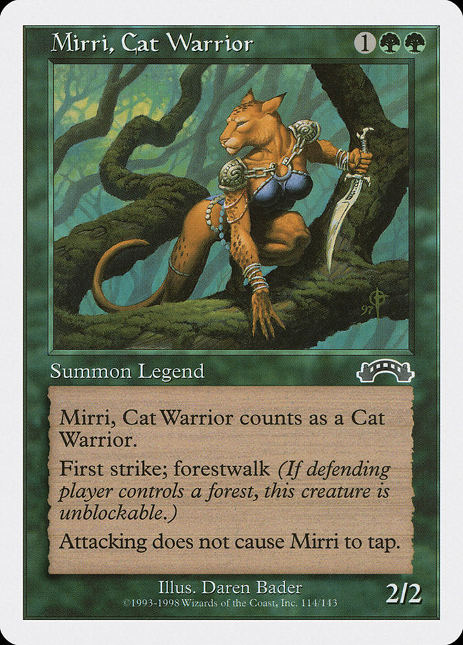 Mirri, Cat Warrior [Anthologies] Magic: The Gathering
