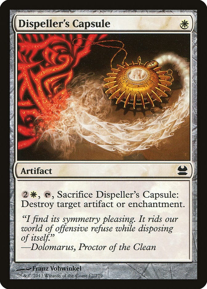 Dispeller's Capsule [Modern Masters] Magic: The Gathering