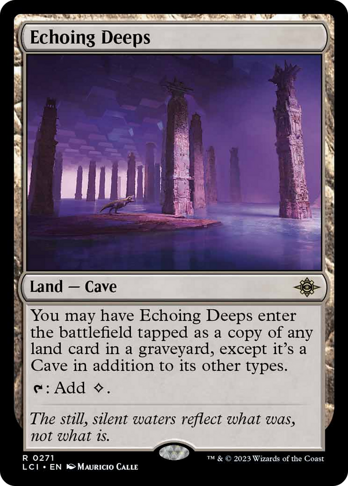 Echoing Deeps [The Lost Caverns of Ixalan] Magic: The Gathering