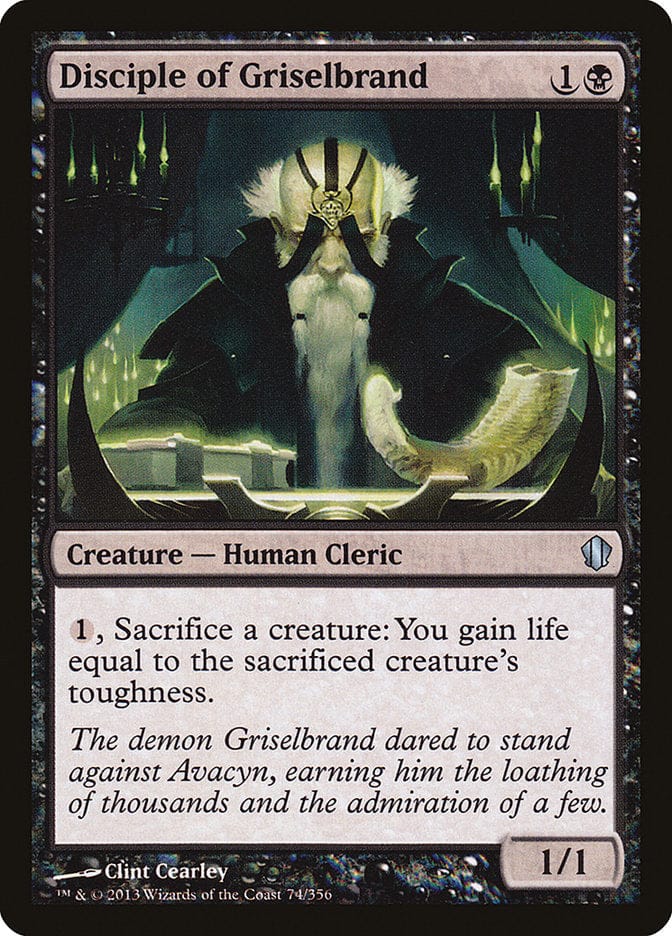Disciple of Griselbrand [Commander 2013] Magic: The Gathering