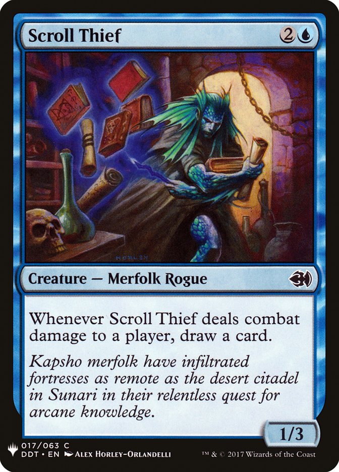 Scroll Thief [Mystery Booster] Magic: The Gathering