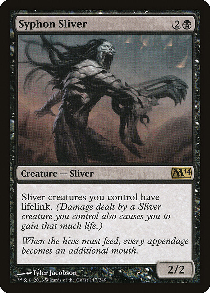 Syphon Sliver [Magic 2014] Magic: The Gathering
