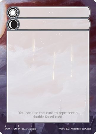 Helper Card (5/9) [Innistrad: Crimson Vow Tokens] Magic: The Gathering