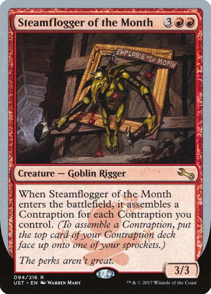 Steamflogger of the Month [Unstable] Magic: The Gathering