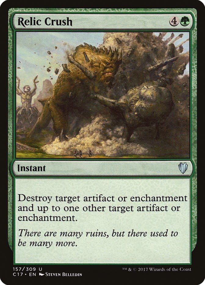 Relic Crush [Commander 2017] Magic: The Gathering