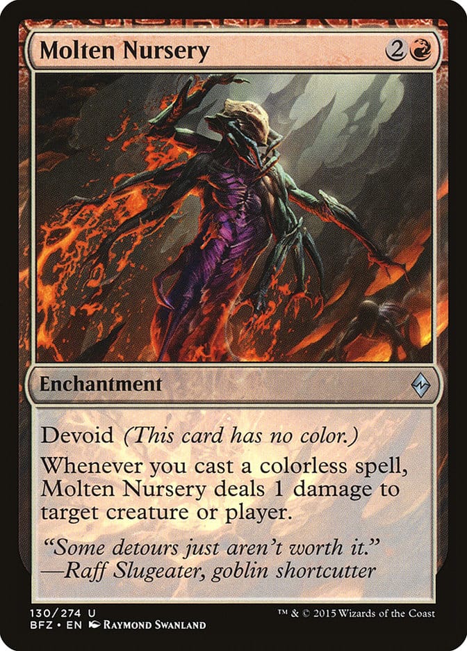 Molten Nursery [Battle for Zendikar] Magic: The Gathering